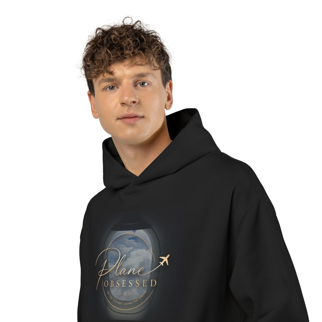 Above The Clouds -Plane Obsessed Comfy Hoodie