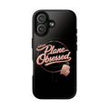 Plane Obsessed Magnetic Phone Case — Tough Protective Travel Case with Luggage Design