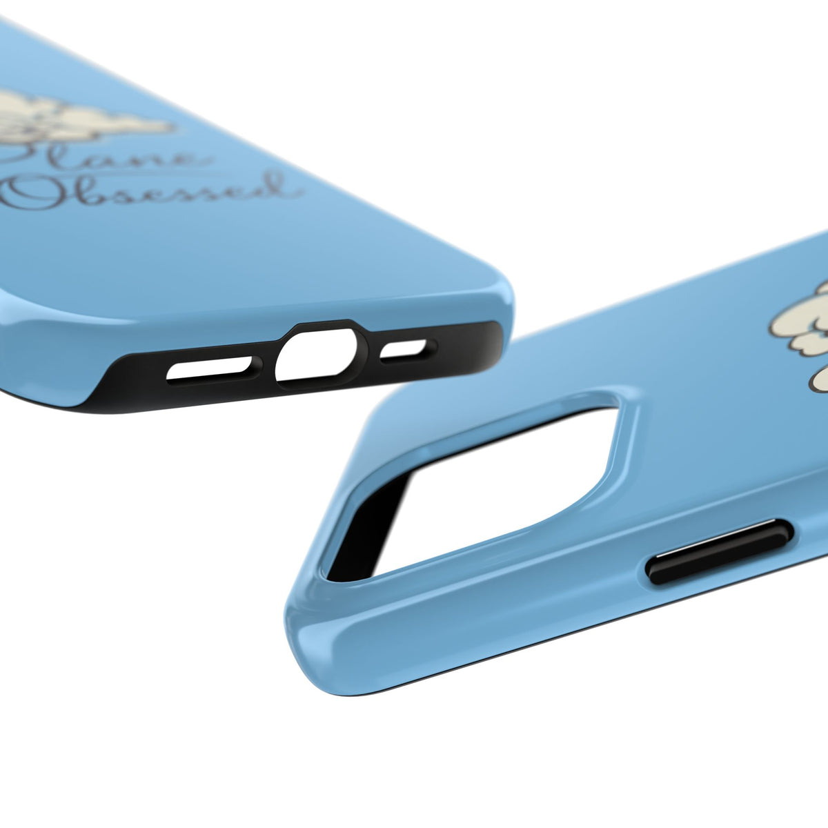 Phone Case — "Plane Obsessed" Cloud Sky Tough Protective Case