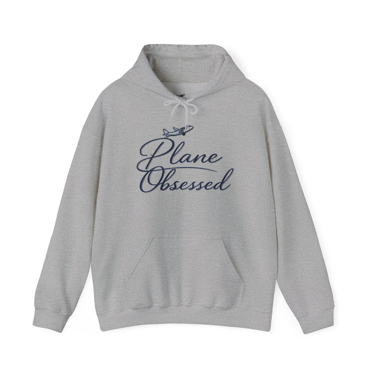 Planet Obsessed Hoodie — Retro Script Space Lover Pullover