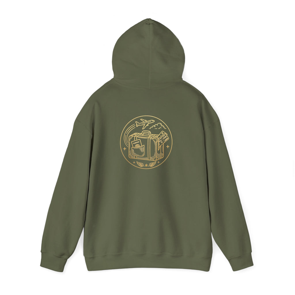 Planet Obsessed Hoodie — Retro Script Space Lover Pullover
