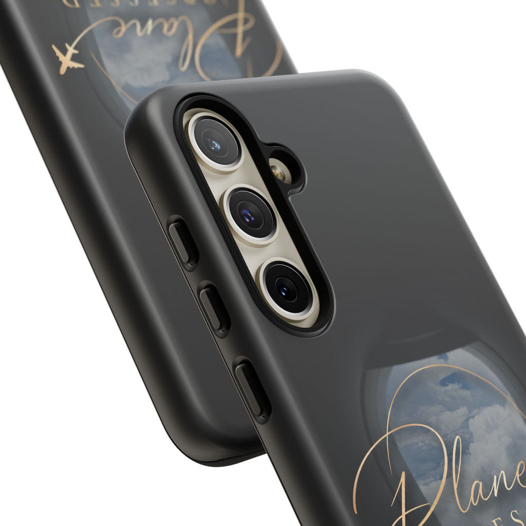 Plane Obsessed Phone Case — Protective Tough Case for Aviation Lovers