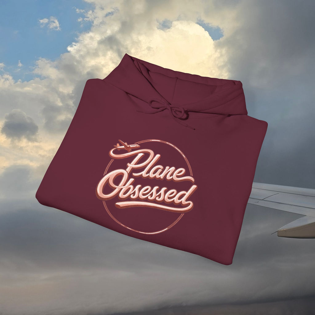 Planet Obsessed Hoodie — Retro Script Space Lover Pullover