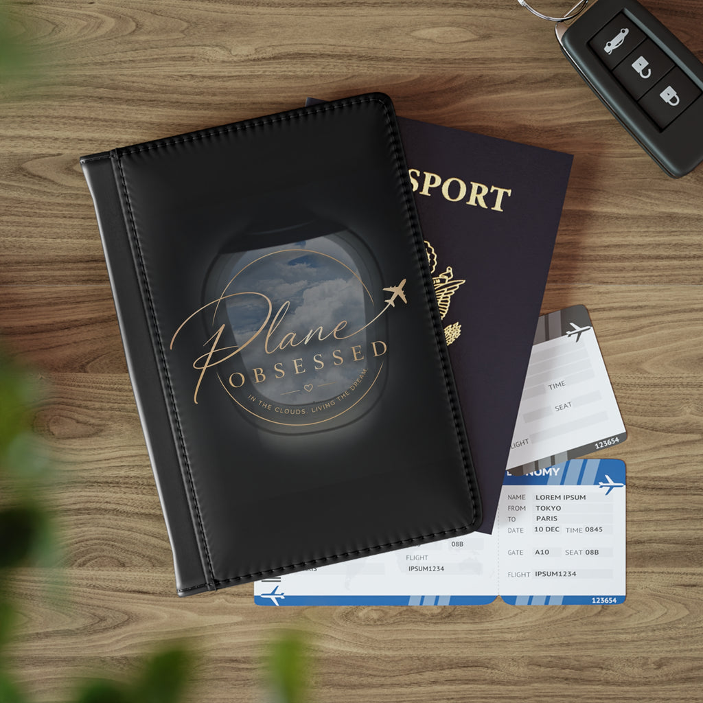 Above The Cloud -Plane Obsessed Passport Cover