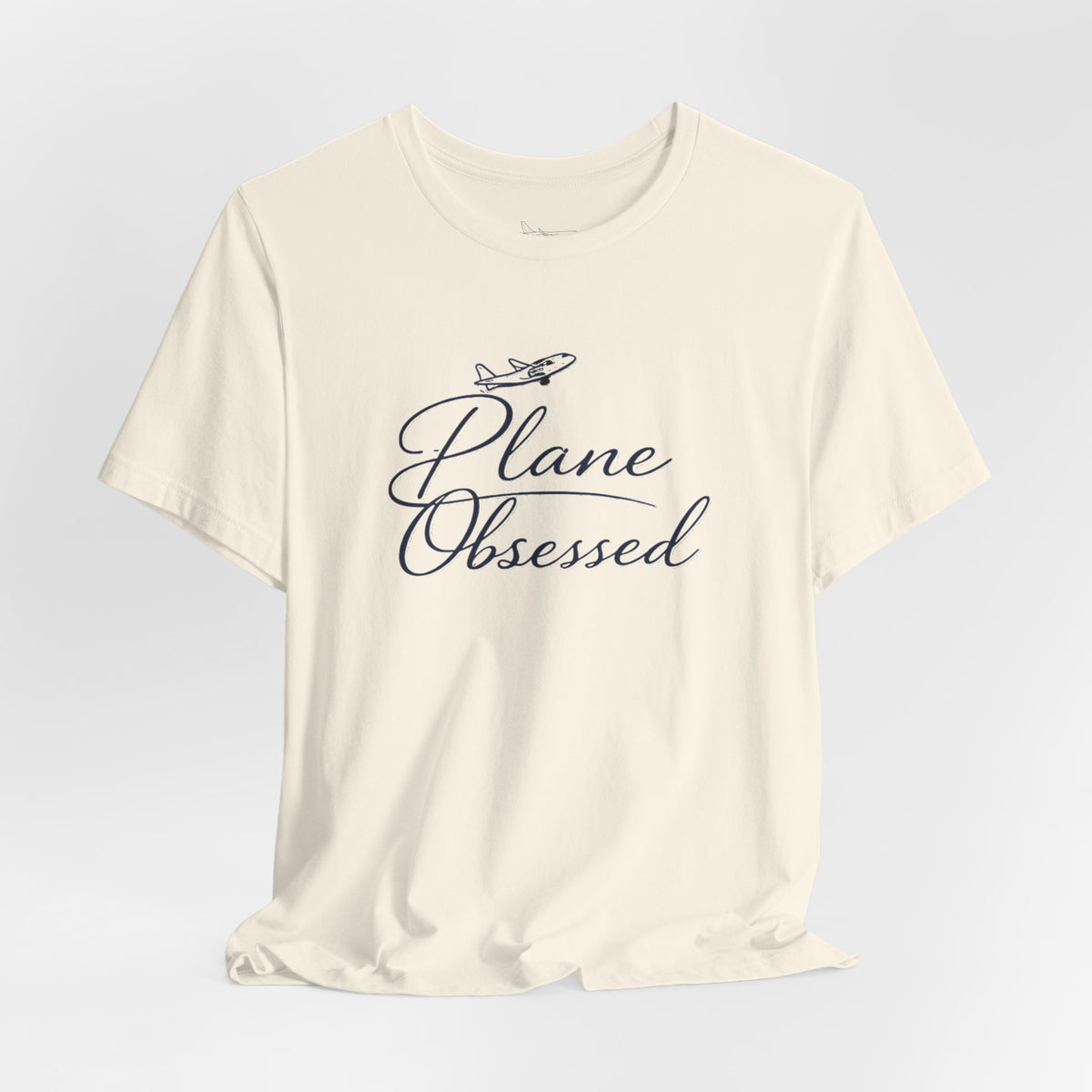 Plane Obsessed Tee — Flight Mode Graphic T‑Shirt for Aviation Lovers