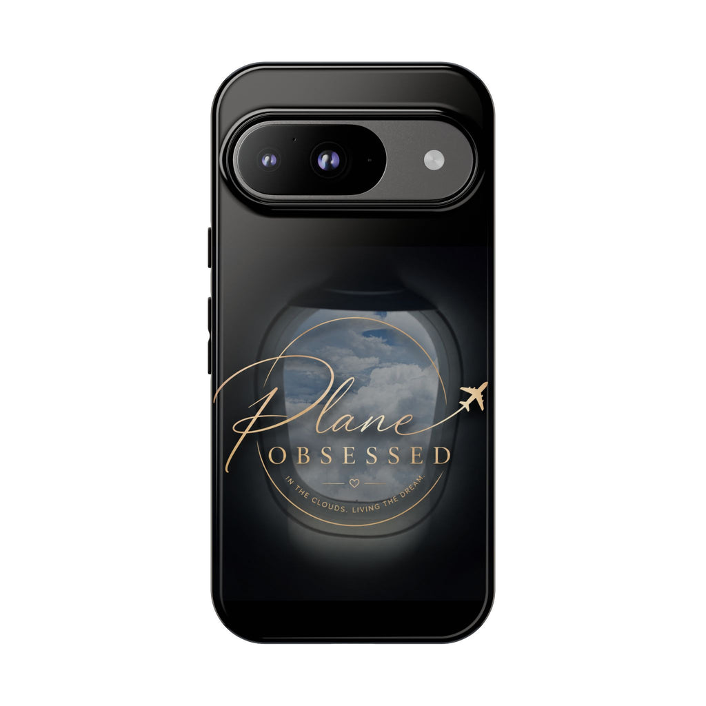 Plane Obsessed Phone Case — Protective Tough Case for Aviation Lovers