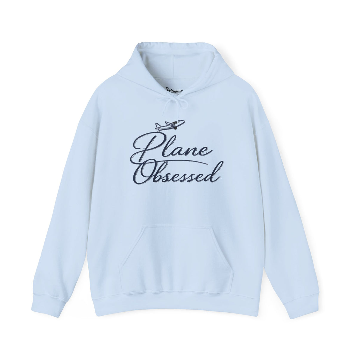 Planet Obsessed Hoodie — Retro Script Space Lover Pullover