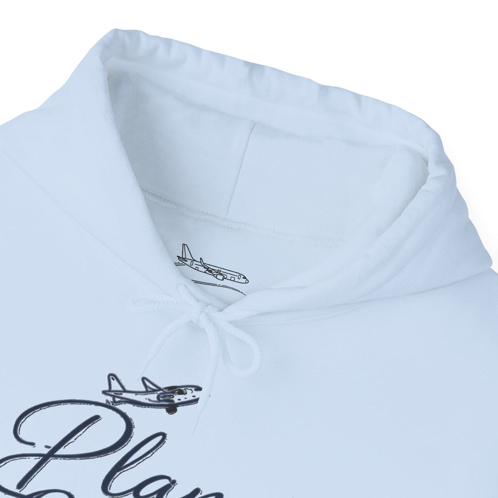 Planet Obsessed Hoodie — Retro Script Space Lover Pullover
