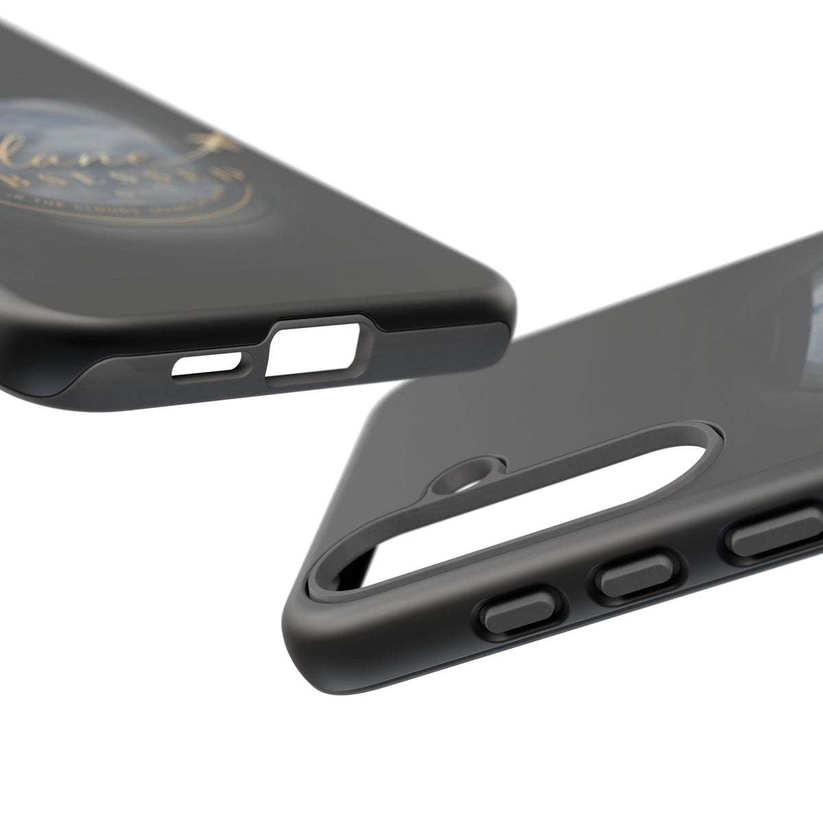Plane Obsessed Phone Case — Protective Tough Case for Aviation Lovers