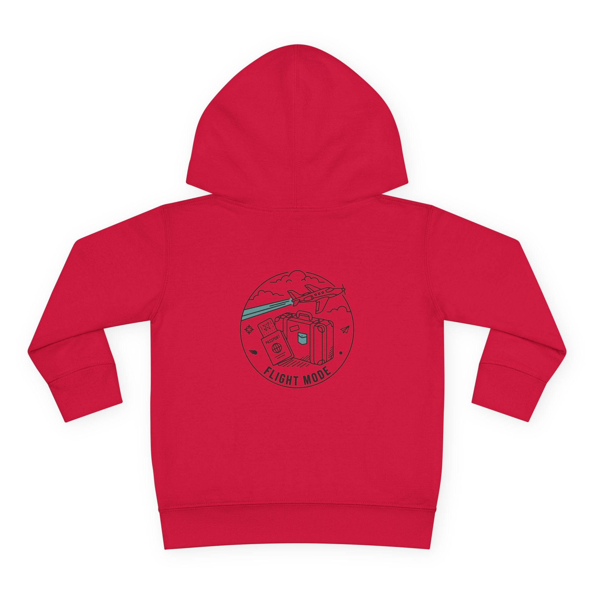 Toddler Hoodie - 'Plane Obsessed' Cute Cloud & Flight Mode Airplane Pullover