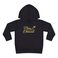 Toddler Hoodie - 'Plane Obsessed' Cute Cloud & Flight Mode Airplane Pullover