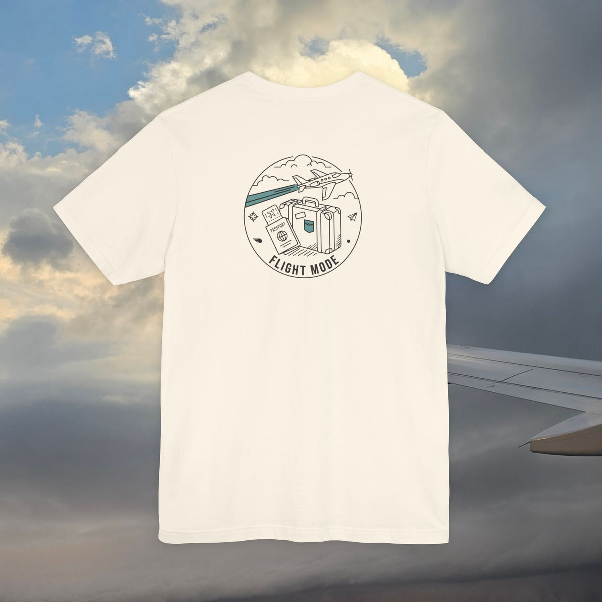 Plane Obsessed Tee — Flight Mode Graphic T‑Shirt for Aviation Lovers