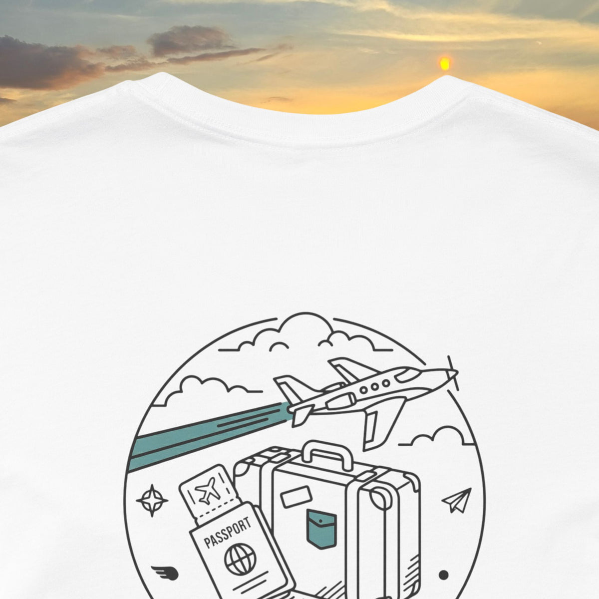 Plane Obsessed Tee — Flight Mode Graphic T‑Shirt for Aviation Lovers
