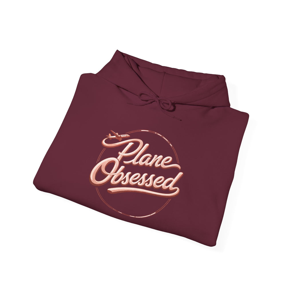 Planet Obsessed Hoodie — Retro Script Space Lover Pullover
