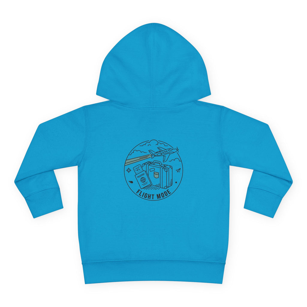 Toddler Hoodie - 'Plane Obsessed' Cute Cloud & Flight Mode Airplane Pullover