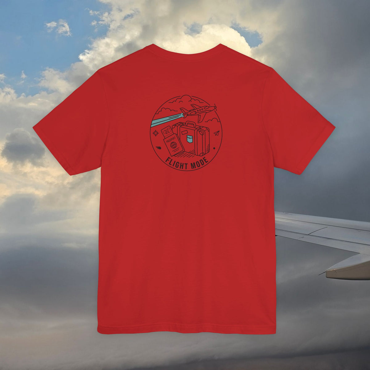 Plane Obsessed Tee — Flight Mode Graphic T‑Shirt for Aviation Lovers
