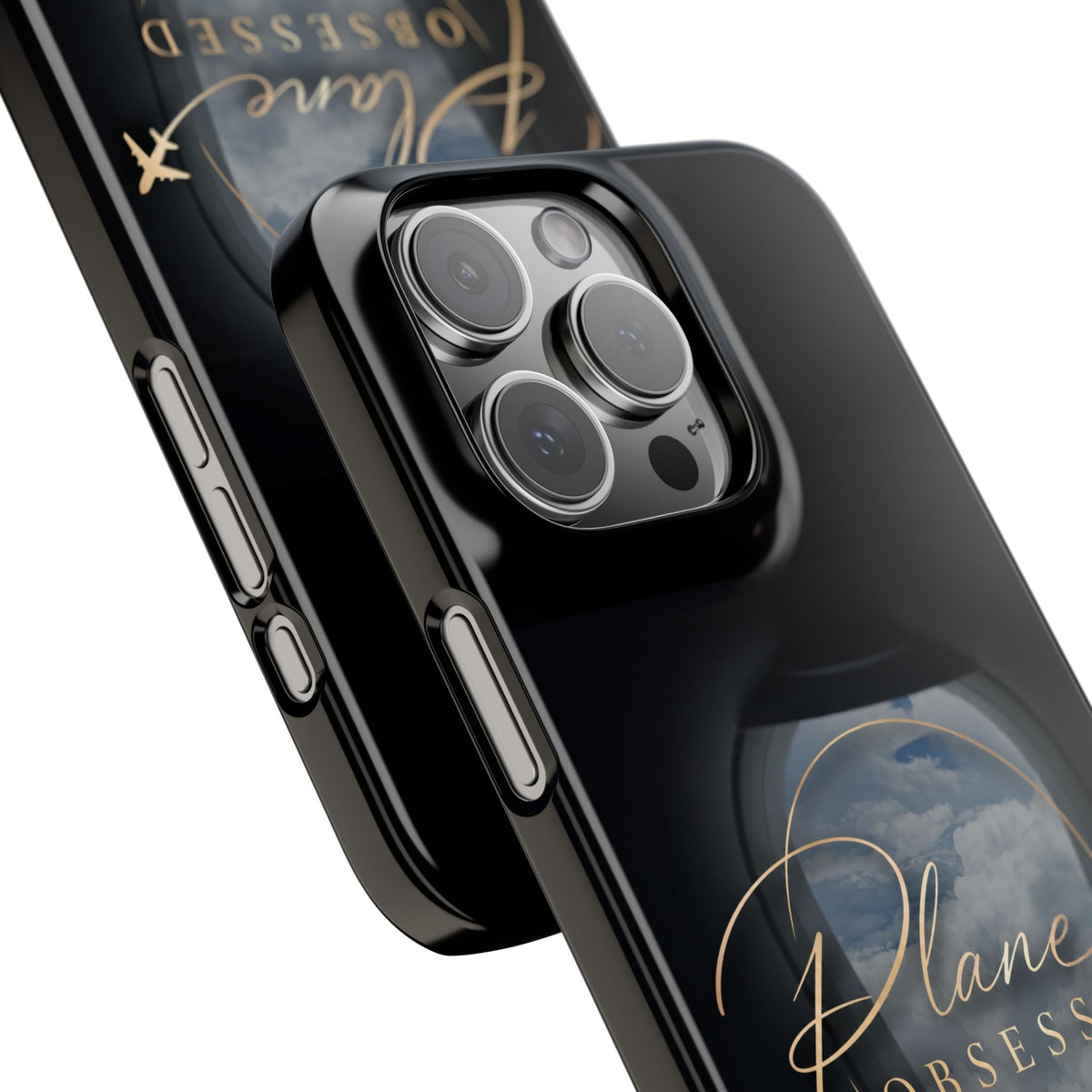 Plane Obsessed Slim Phone Case — Travel Airplane Window Design