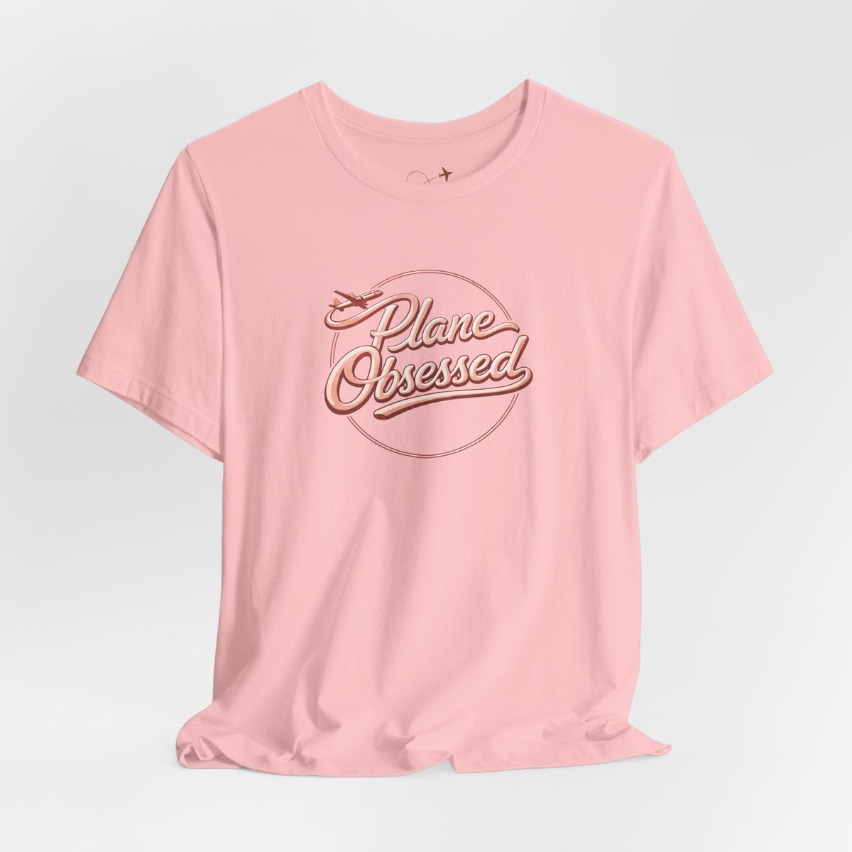 Plane Obsessed Tee — Flight Mode Graphic T‑Shirt for Aviation Lovers