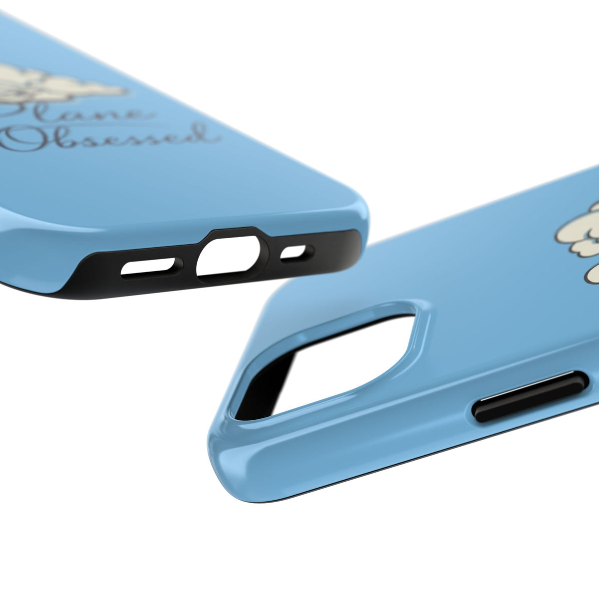 Phone Case — "Plane Obsessed" Cloud Sky Tough Protective Case