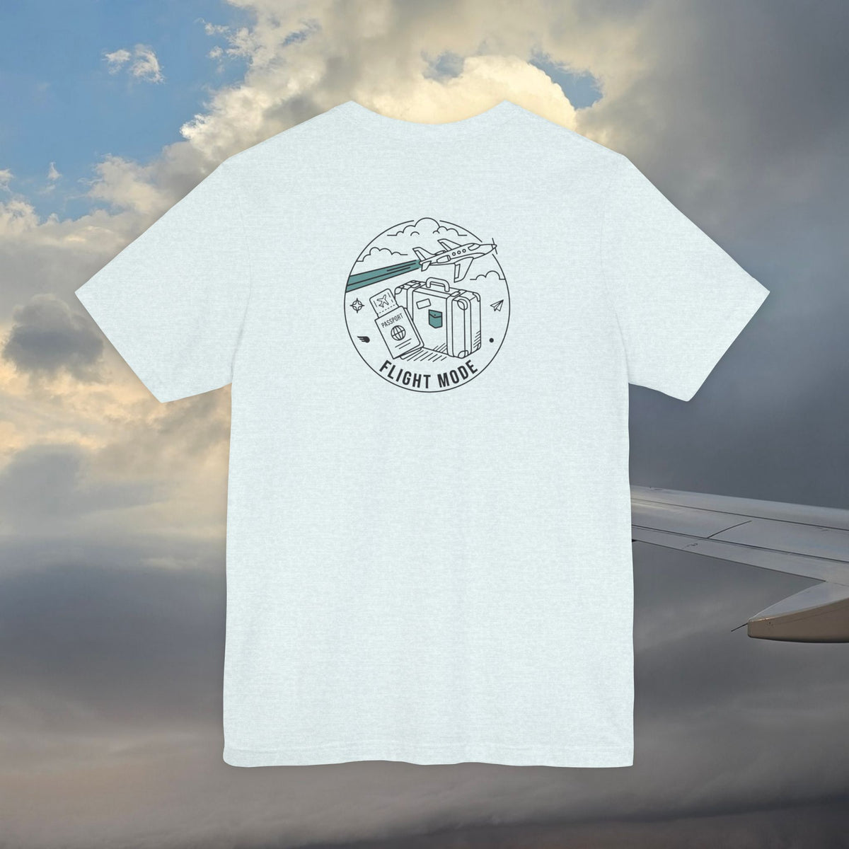Plane Obsessed Tee — Flight Mode Graphic T‑Shirt for Aviation Lovers