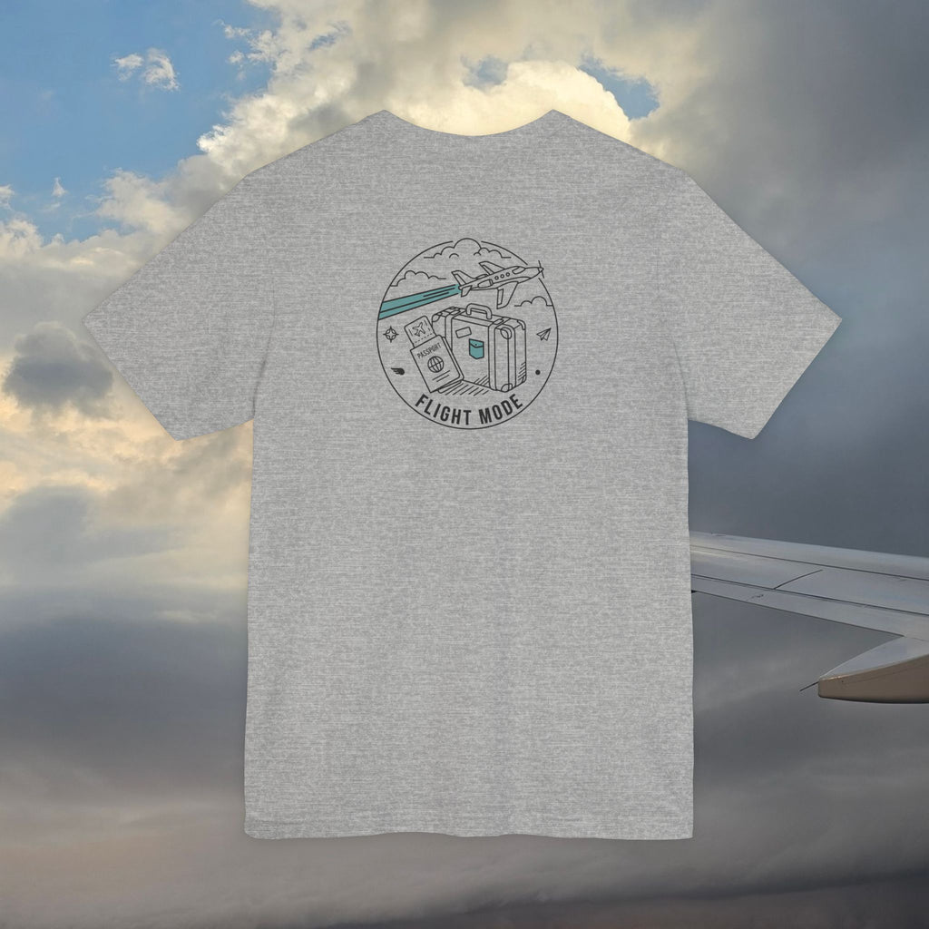 Plane Obsessed Tee — Flight Mode Graphic T‑Shirt for Aviation Lovers