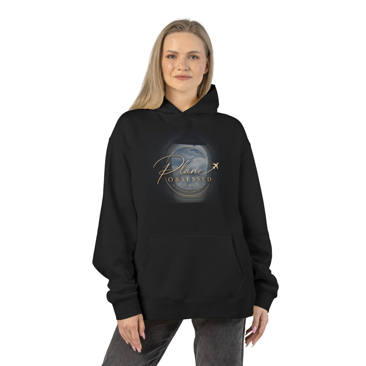 Above The Clouds -Plane Obsessed Comfy Hoodie