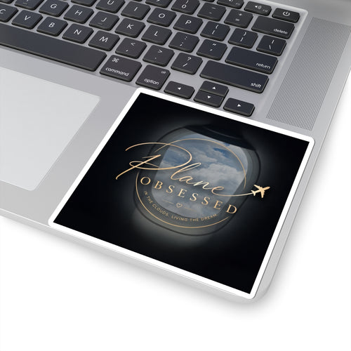 Above The Cloud Sticker — Airplane Window Travel Kiss-Cut Decal