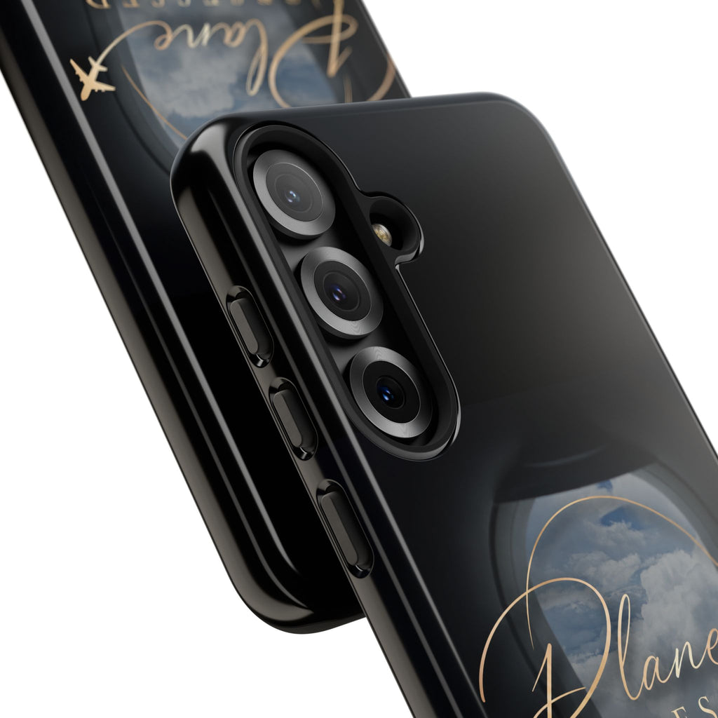 Plane Obsessed Phone Case — Protective Tough Case for Aviation Lovers
