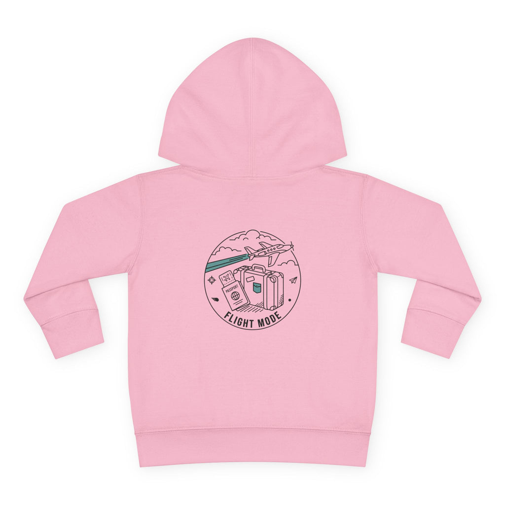 Toddler Hoodie - 'Plane Obsessed' Cute Cloud & Flight Mode Airplane Pullover