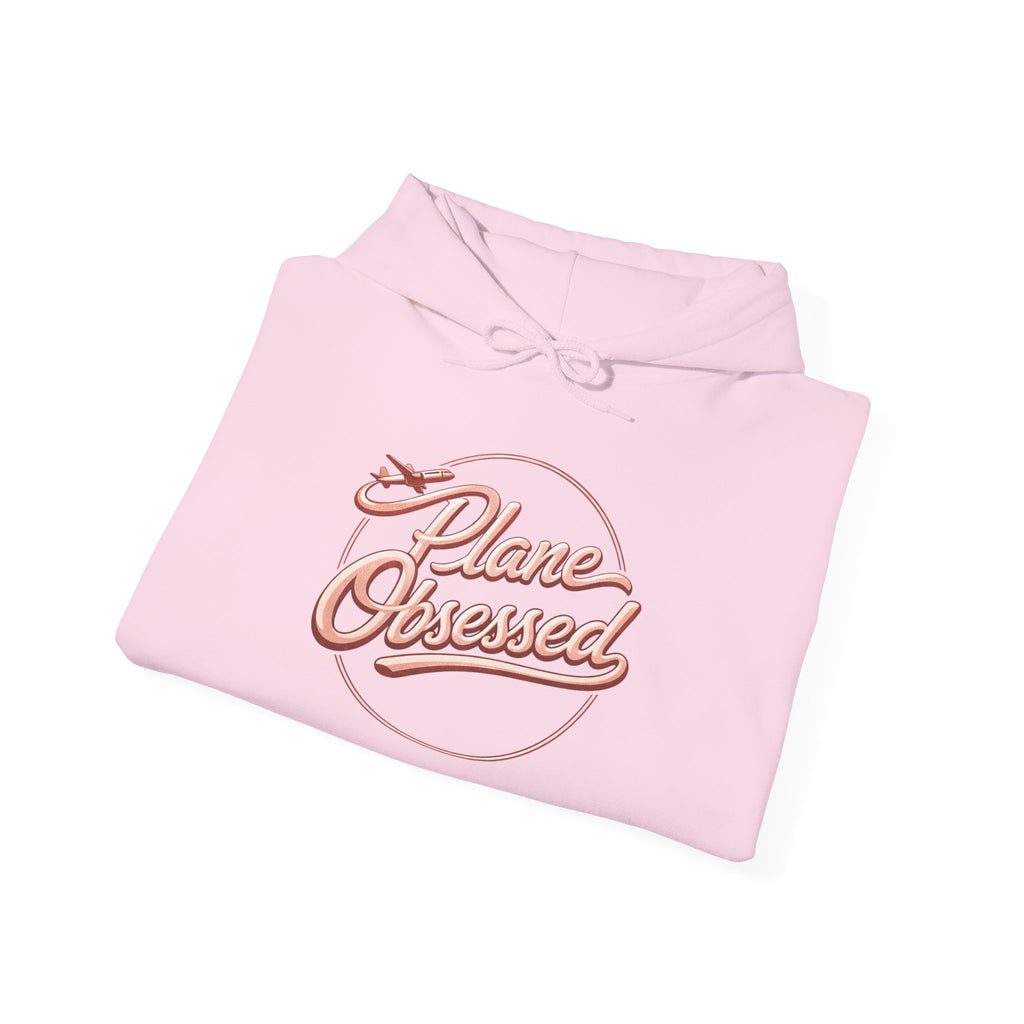 Planet Obsessed Hoodie — Retro Script Space Lover Pullover