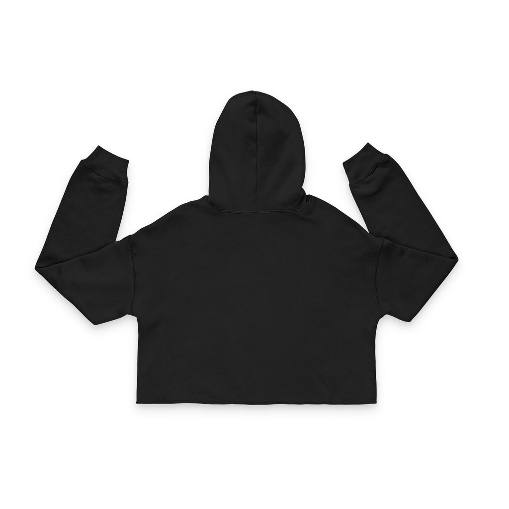 Plane Obsessed Above The Clouds — Women's Crop Hoodie