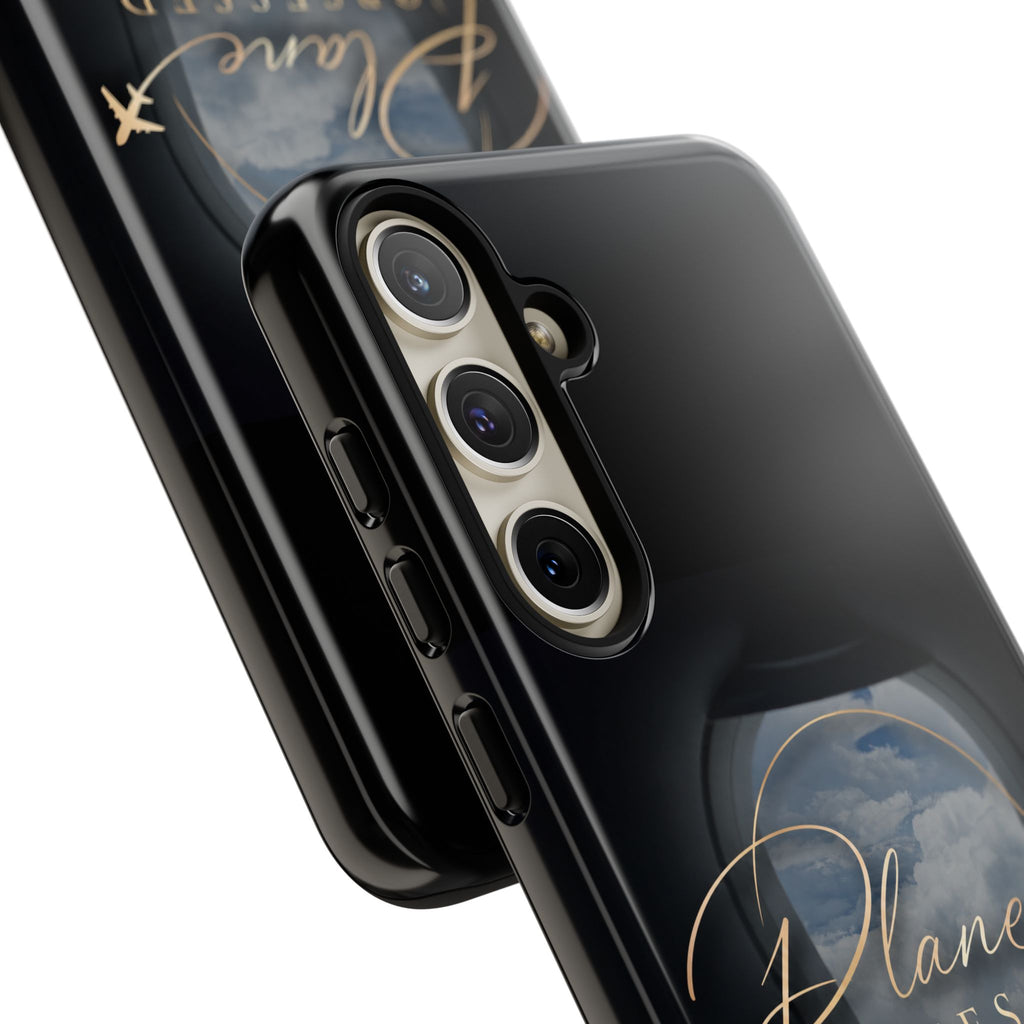 Plane Obsessed Phone Case — Protective Tough Case for Aviation Lovers