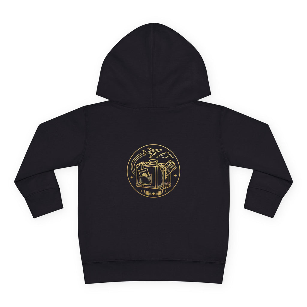 Toddler Hoodie - 'Plane Obsessed' Cute Cloud & Flight Mode Airplane Pullover