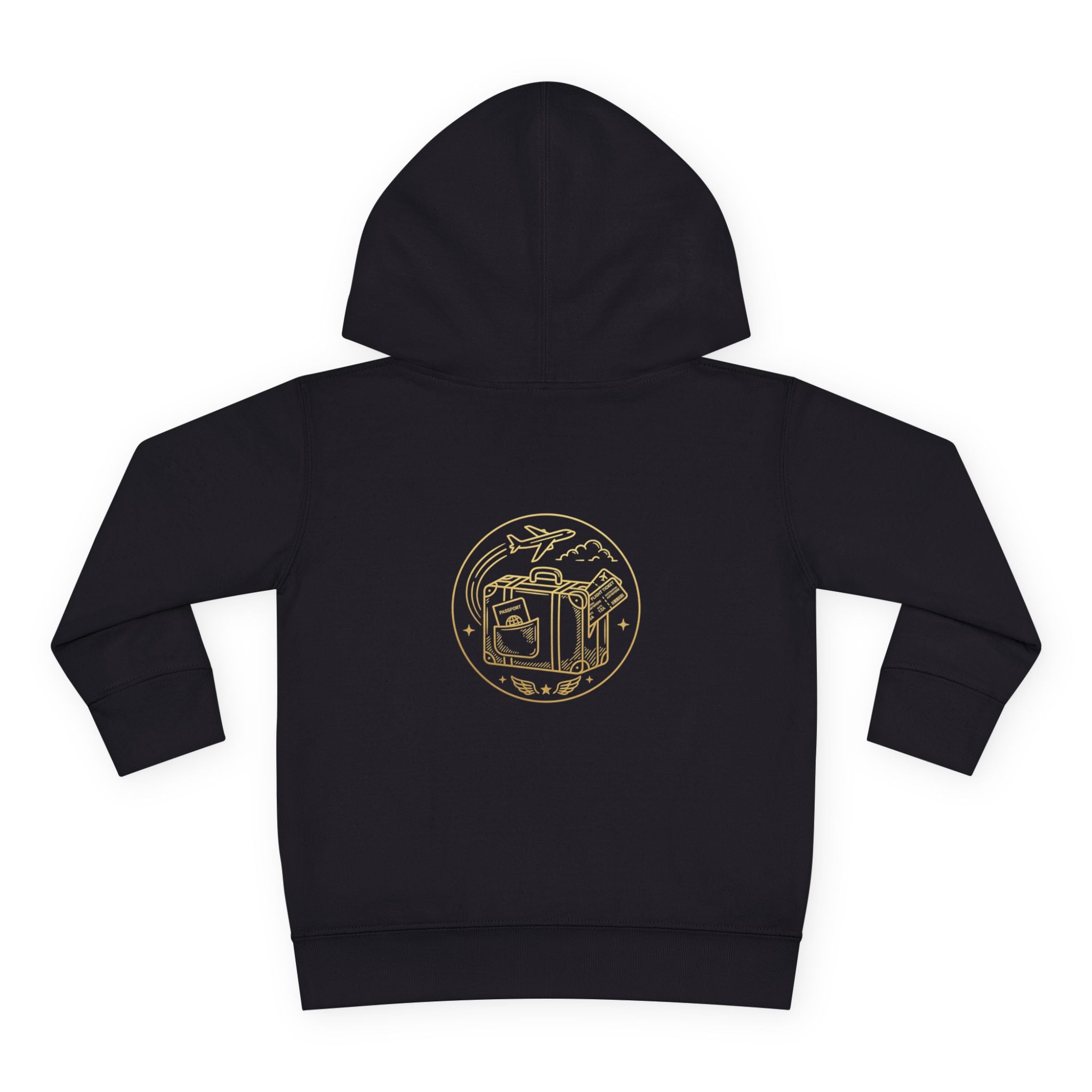 Toddler Hoodie - 'Plane Obsessed' Cute Cloud & Flight Mode Airplane Pullover