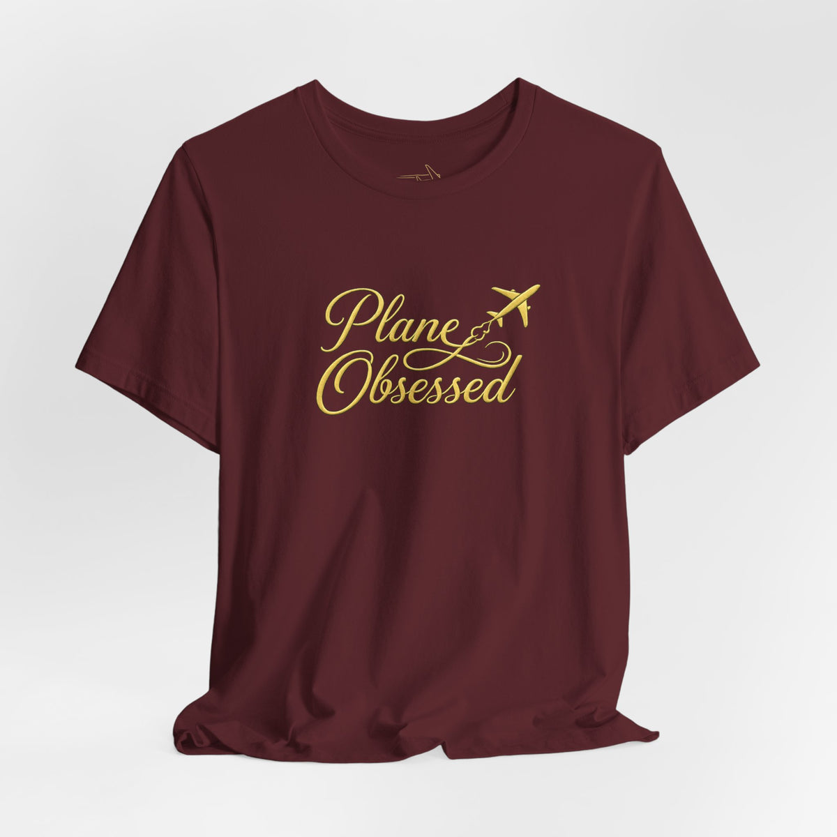 Plane Obsessed Tee — Flight Mode Graphic T‑Shirt for Aviation Lovers